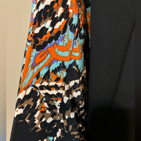 TWELVE STREET by CYNTHIA VINCENT Silk Sleeved Tuxedo Style Blazer - Picture 5 of 8